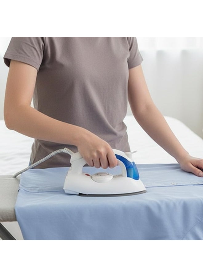 مكواة بخار محمولة قابلة للطي - مكواة بخار وجافة عالية الأداء بقدرة 700-800 واط، مزودة بقاعدة غير لاصقة، ومقبض قابل للطي، وزر بخار إضافي، وخزان ماء شفاف قابل للفصل، وواقي سلك، ومؤشر ضوئي للطاقة، مثالية للسفر والفنادق والمكاتب - Image 4